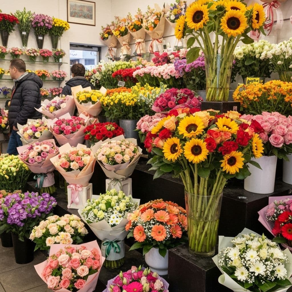 Fresh flower bouquets and custom floral arrangements available for delivery at Wisconsin Landscaping Garden Center in Lake Delton, WI