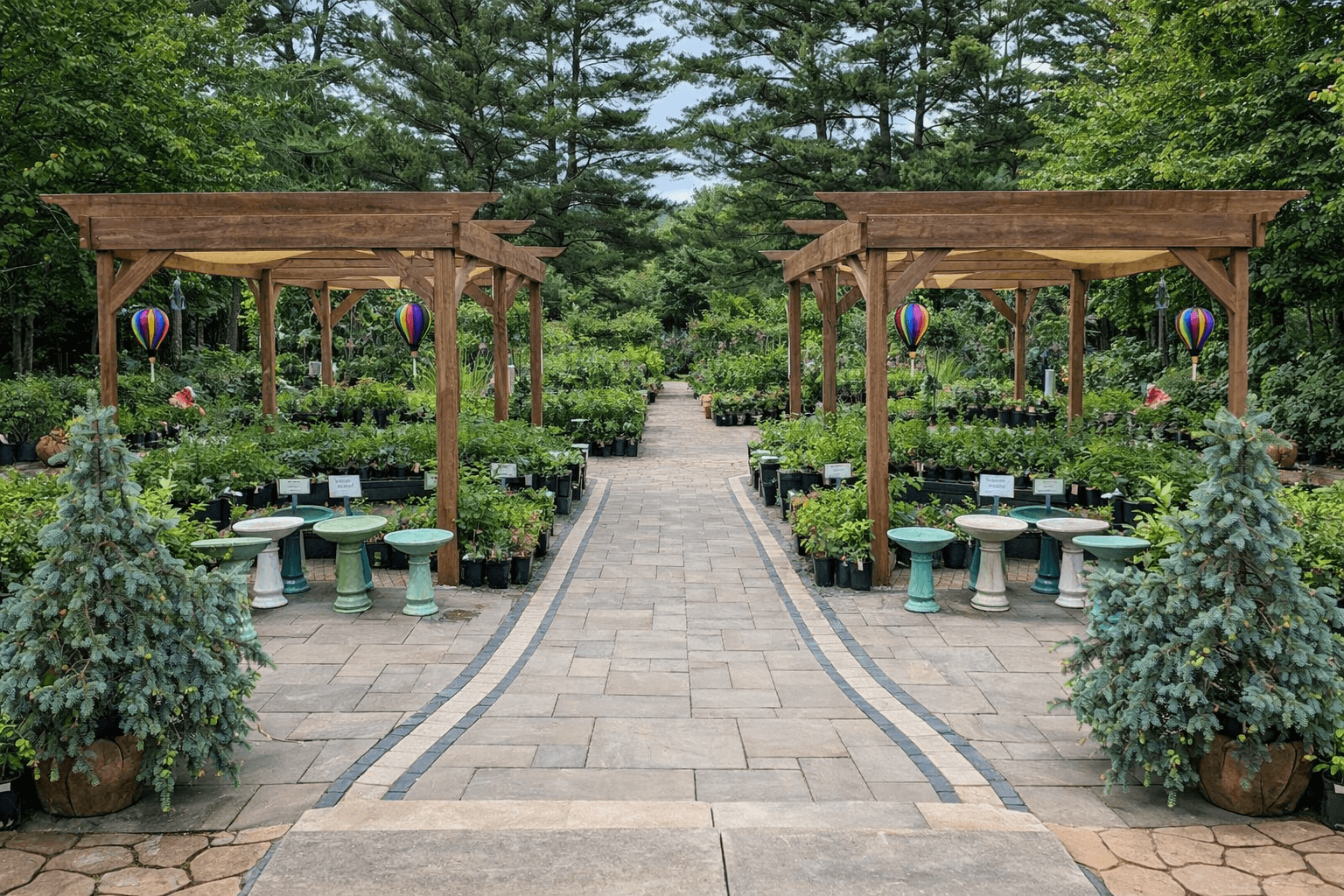 Custom Cedar Pergola in Wisconsin Dells, WI - Wisconsin Landscaping Project